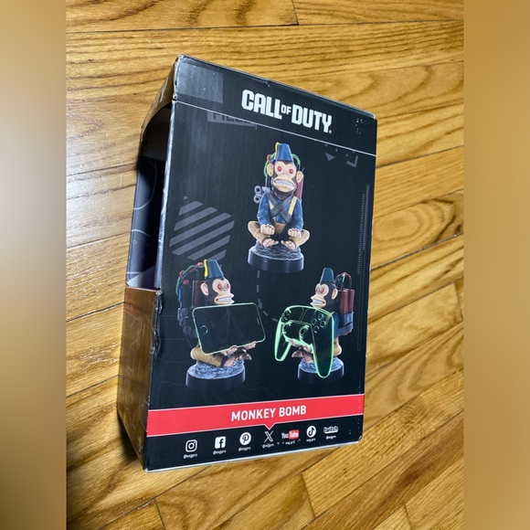 CALL of DUTY - Monkeybomb (Phone & Controller Holder) CABLE GUYS New last one! - Picture 3 of 6
